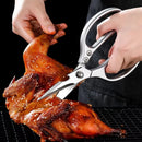 Tesoura de Cozinha Multifuncional em Aço Inox