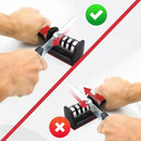 Afiador Master de Facas 3 em 1 Multifuncional para Cozinha